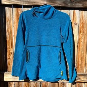 Vintage Micro Grid Hoodie V1 Melanzana 2018 Marine